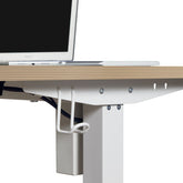 Kowo 120 cm Höhenverstellbarer Schreibtisch Elektrisch mit Touchscreen und Ladegerät